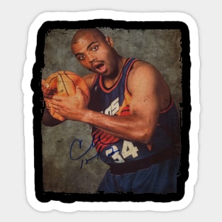 Charles Barkley Phoenix Suns Vintage Sticker